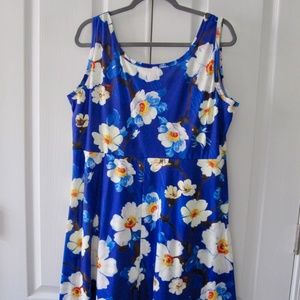 Floral A-Line Sun Dress